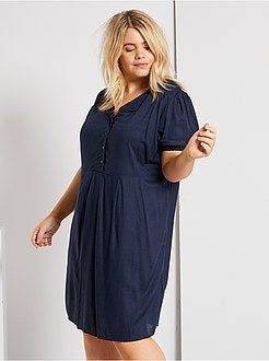 Vestido midi soltinho - Kiabi