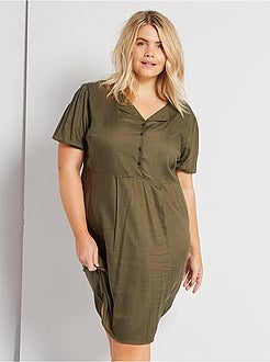 Vestido midi soltinho - Kiabi