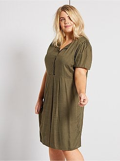 Vestido midi soltinho - Kiabi