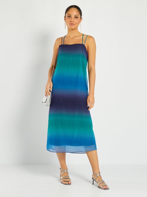 Vestido midi Tie and Dye - Kiabi