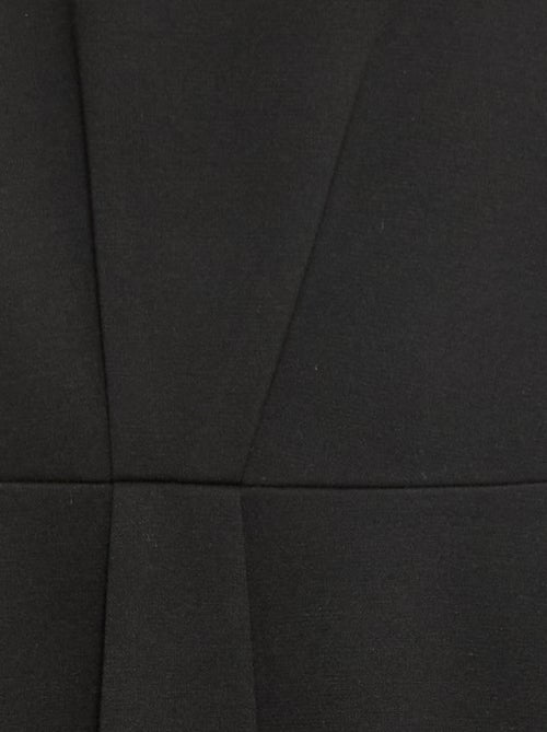 Vestido Milano com corte evasé e mangas curtas - Kiabi