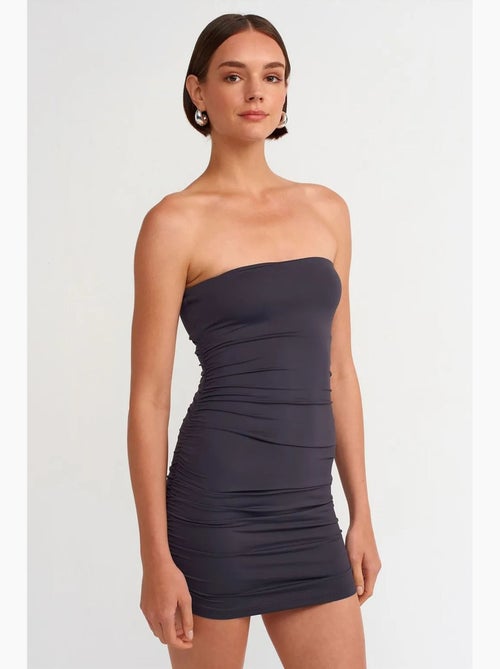 Vestido mini bodycon sem alças dilvin - Kiabi