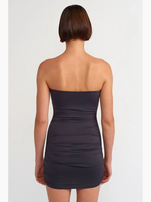 Vestido mini bodycon sem alças dilvin - Kiabi