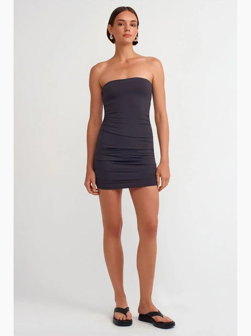 Vestido mini bodycon sem alças dilvin - Kiabi