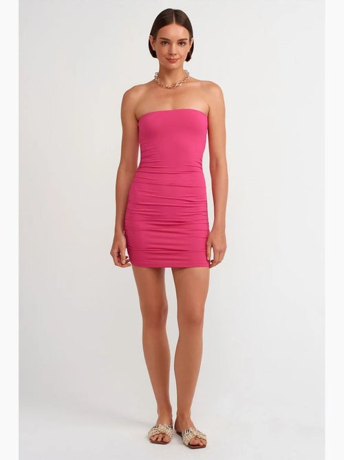 Vestido mini bodycon sem alças dilvin - Kiabi Vestido mini bodycon sem alças dilvin - Kiabi