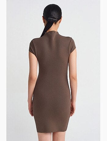 Vestido mini bodycon sem costuras dilvin