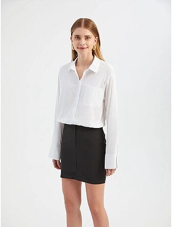 Vestido mini camisola combinado hiccup
