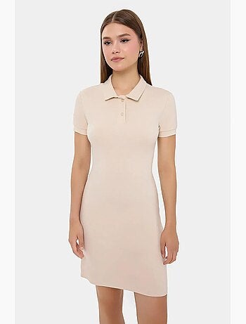 Vestido mini com detalhes de botões hiccup