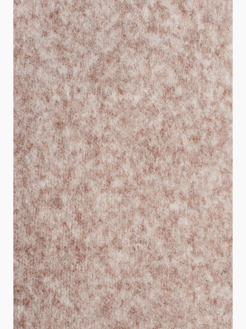 Vestido mini de malha canelada dilvin Bege natural - Kiabi