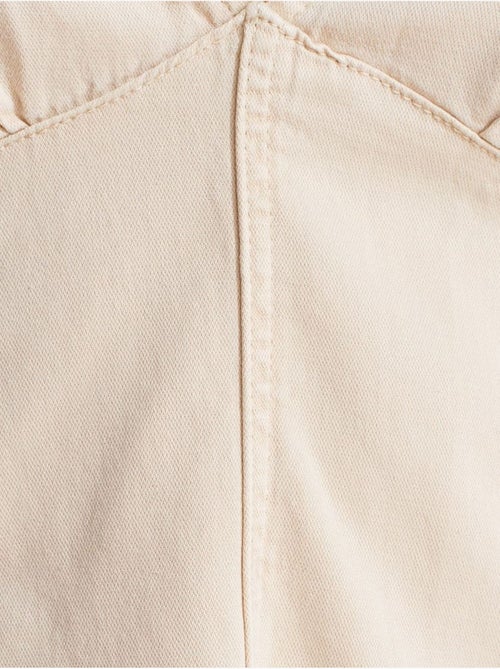 Vestido mini em linha a com decote halter dilvin - Kiabi