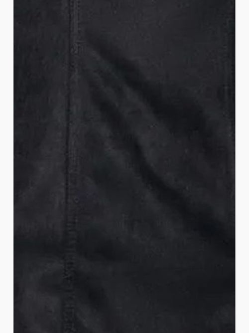 Vestido mini em pele sintética sem mangas dilvin - Kiabi