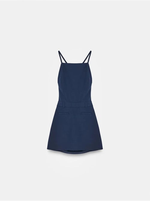 Vestido mini justo com decote quadrado e detalhe cut-out dilvin - Kiabi Vestido mini justo com decote quadrado e detalhe cut-out dilvin - Kiabi