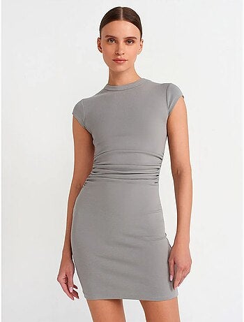 Vestido mini justo de mulher dilvin