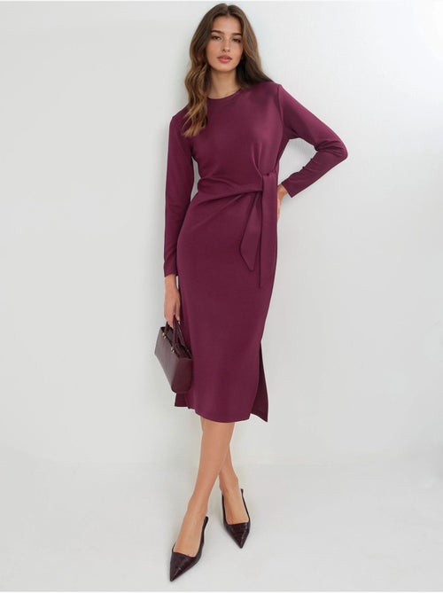 Vestido modal touch com racha, coleção bersan hiccup - Kiabi Vestido modal touch com racha, coleção bersan hiccup - Kiabi