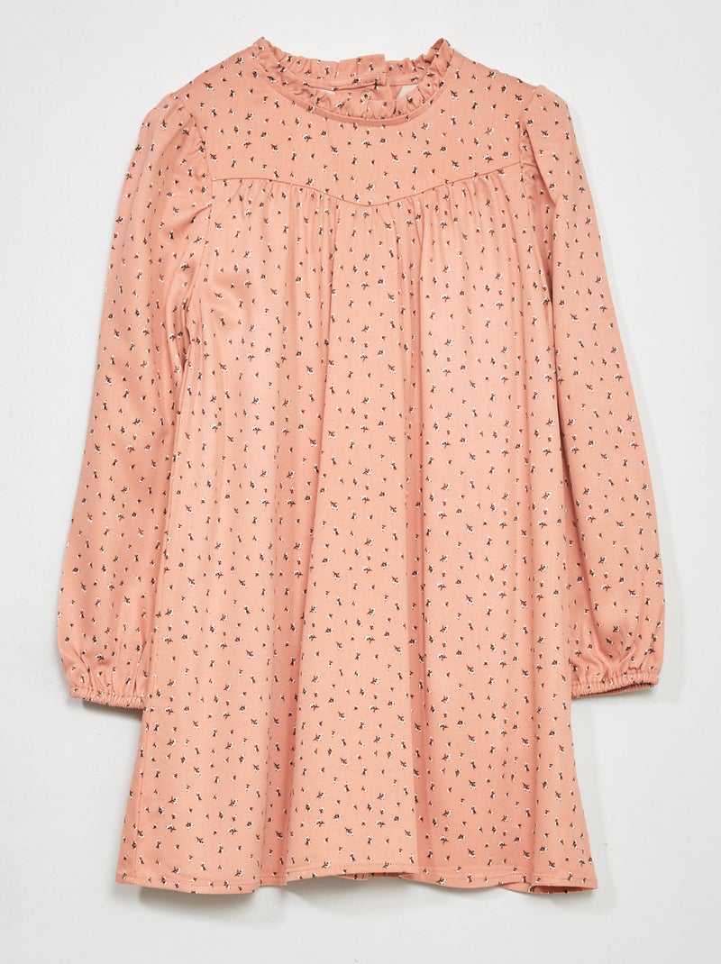 Vestido pelo joelho estampado fantasia ROSA - Kiabi