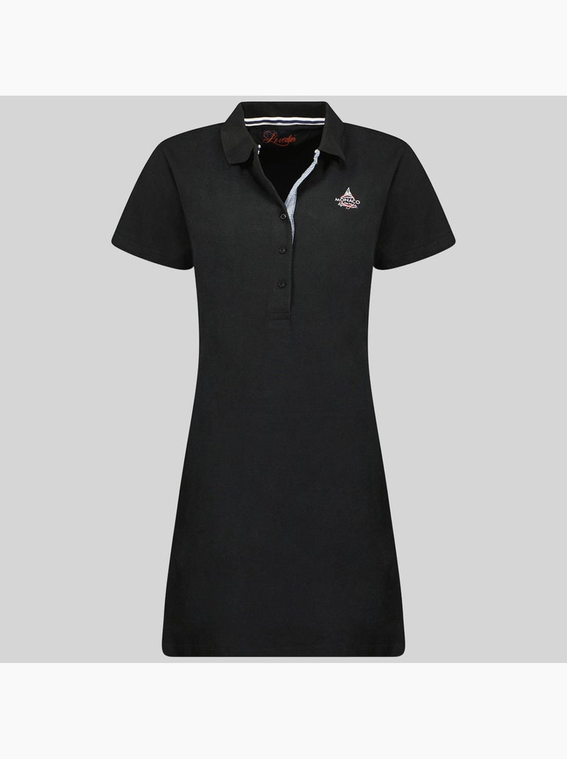 Vestido polo kandra – geographical norway Preto - Kiabi