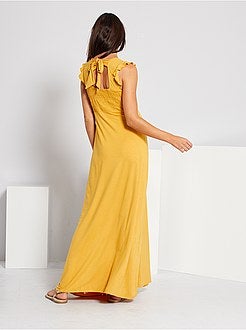 Vestido pré-mamã comprido - Kiabi