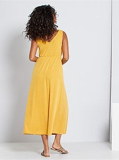 Vestido pré-mamã comprido - Kiabi