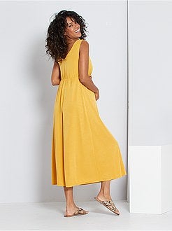 Vestido pré-mamã comprido - Kiabi