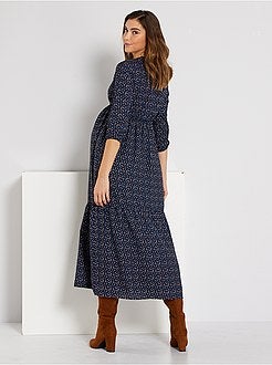 Vestido pré-mamã comprido - Kiabi