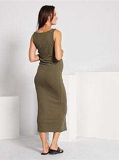 Vestido pré-mamã comprido - Kiabi