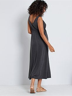 Vestido pré-mamã comprido - Kiabi