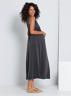 Vestido pré-mamã comprido - Kiabi
