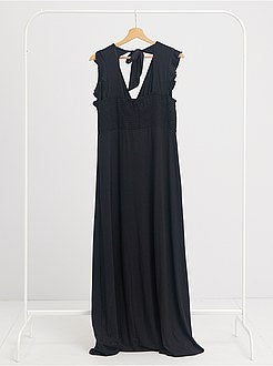 Vestido pré-mamã comprido - Kiabi