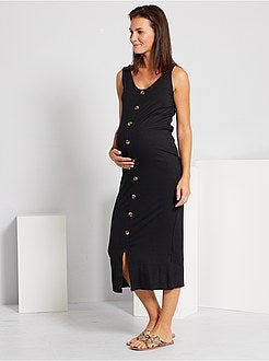 Vestido pré-mamã comprido - Kiabi