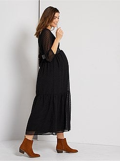 Vestido pré-mamã comprido - Kiabi