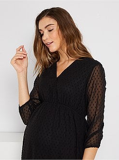 Vestido pré-mamã comprido - Kiabi