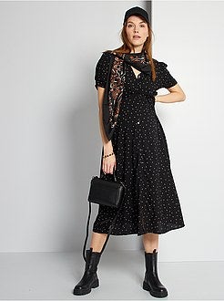 Vestido pré-mamã comprido - Kiabi