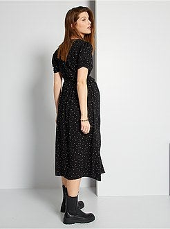 Vestido pré-mamã comprido - Kiabi