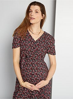 Vestido pré-mamã comprido - Kiabi