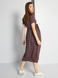 Vestido pré-mamã comprido - Kiabi