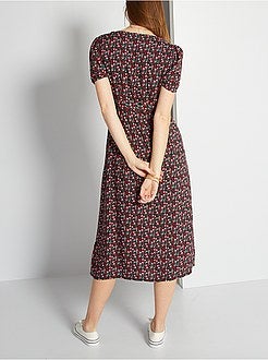 Vestido pré-mamã comprido - Kiabi