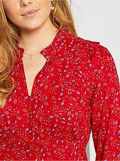 Vestido pré-mamã comprido - Kiabi