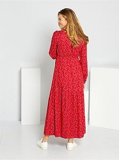 Vestido pré-mamã comprido - Kiabi