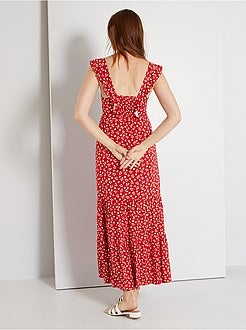 Vestido pré-mamã comprido - Kiabi