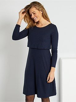 Vestido pré-mamã e de amamentação - Kiabi