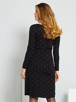 Vestido pré-mamã e de amamentação - Kiabi