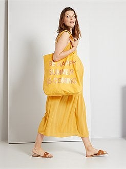 Vestido pré-mamã pelo joelho - Kiabi