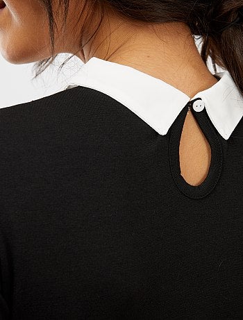 Vestido pré-mamã tipo babydoll - Kiabi