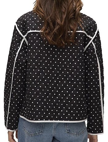 Vestido Preto de Bolinhas para Mulher Vero Moda Anne
