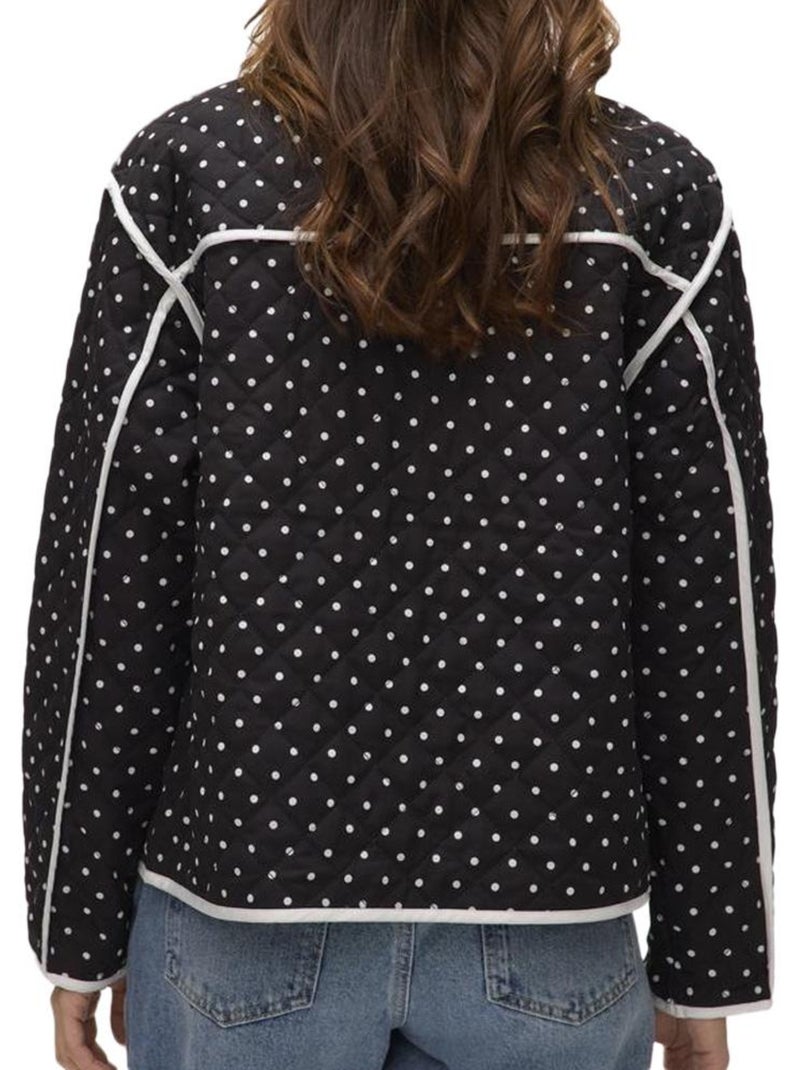 Vestido Preto de Bolinhas para Mulher Vero Moda Anne Preto - Kiabi