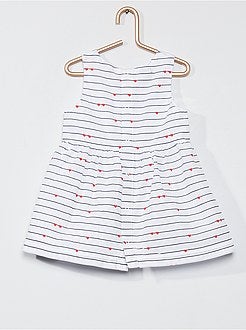 Vestido sem manga 'eco-conception' - Kiabi