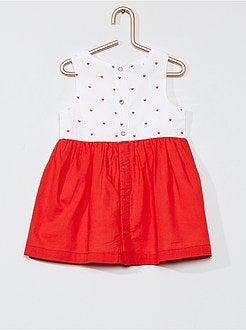 Vestido sem manga 'eco-conception' - Kiabi