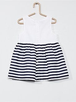 Vestido sem manga 'eco-conception' - Kiabi