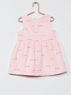 Vestido sem manga 'eco-conception' - Kiabi