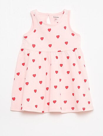 Vestido sem mangas com mensagem